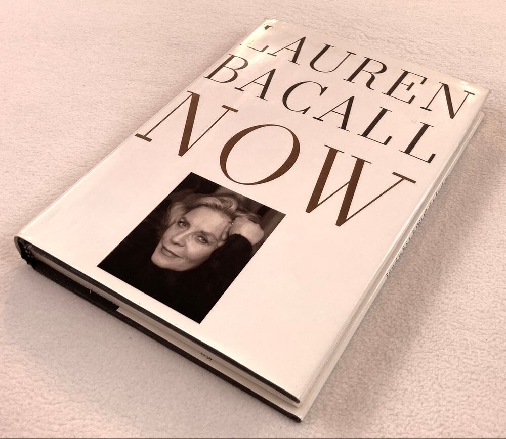 Now Lauren Bacall Hardcover Dust Jacket Vintage 1994 ISBN 9780394574127